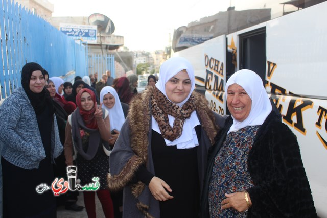  كفرقاسم : فوج الطائرة والثاني من عمرات الشتاء يغادر البلدة الى الديار الحجازية عبر مطار بن جوريون مع الاداري زهير العمشه  ابو الصراط  